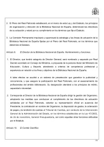 Anteproyecto. Artículo 9