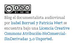 Licencias creative commons: El Documentalista Audiovisual