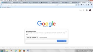 Cuadro de búsqueda. Google Images