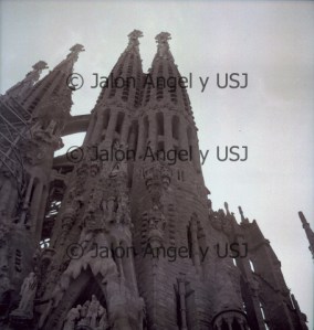 Fotografía de la Sagrada Familia tomada por Jalón Ángel.