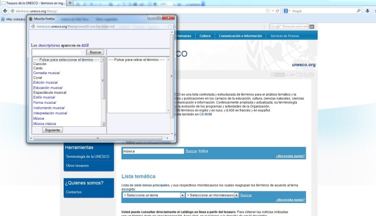 Tesauro de la UNESCO