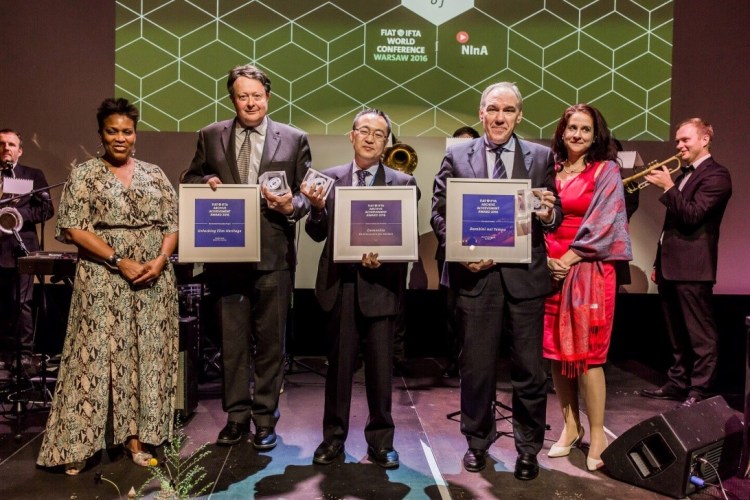 The winners of the 2016 FIAT/IFTA Archive Achievement Awards - foto: Marcin Oliva Soto